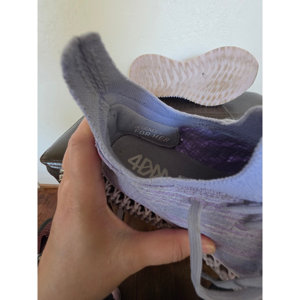 Adidas 4DFWD x Strung in Pastel Lavander 3D Soles Running Work Out Sneakers 6.5 - Picture 8 of 9